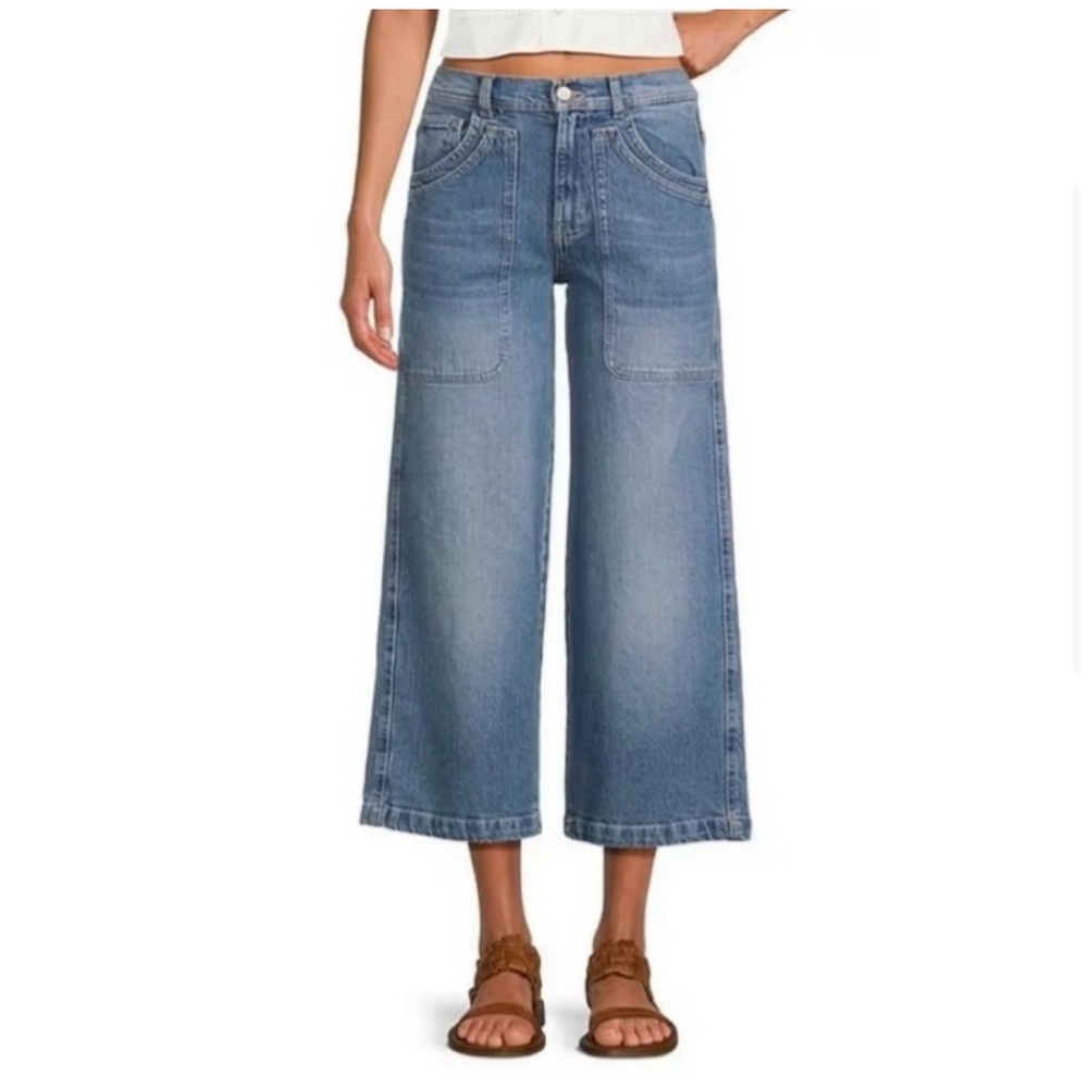 Free People We the Free Piper Midrise Cropped Denim 26